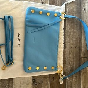 Beautiful Blue Hammitt crossbody purse.